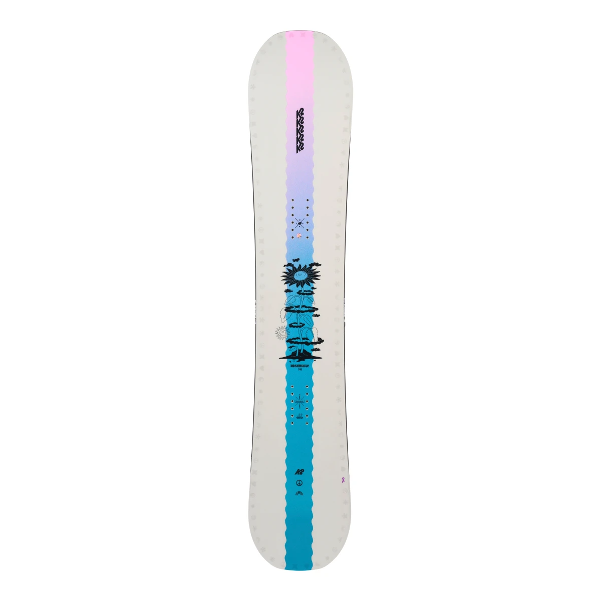 K2 Dreamsicle Snowboard Womens 3 K2 Dreamsicle Snowboard Womens