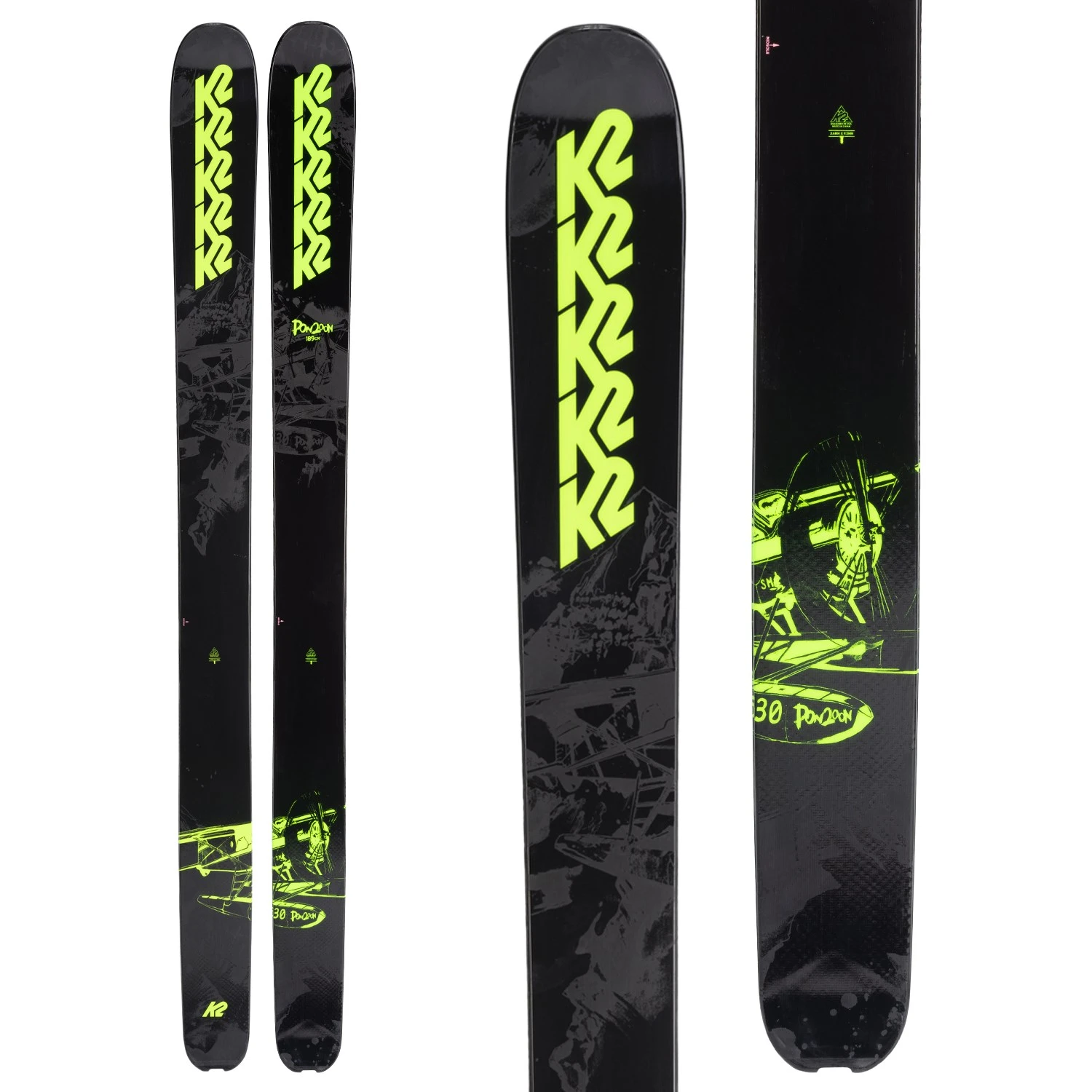 K2 Pon2oon Skis 2021 4 K2 Pon2oon Skis 2021 - Image 2