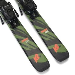 K2 Indy Skis + FDT 7.0 Bindings - Kids' 2024 -Christy sports k2 indy skis fdt 7 0 bindings kids 2024 1 2