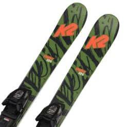 K2 Indy Skis + FDT 7.0 Bindings - Kids' 2024 -Christy sports k2 indy skis fdt 7 0 bindings kids 2024 1 3
