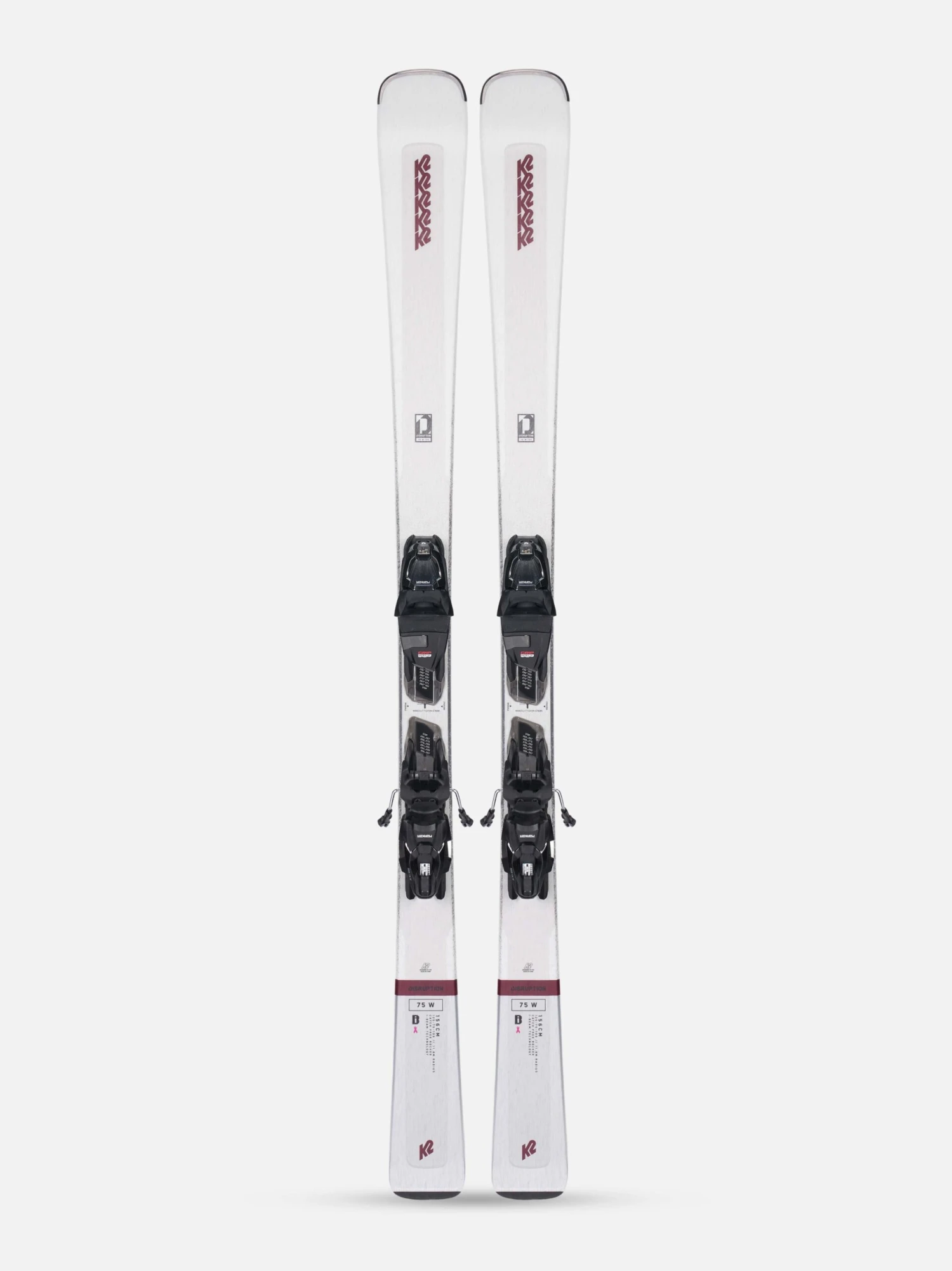 K2 Disruption 75 Women's Skis 2023 3 K2 Disruption 75 Women's Skis 2023