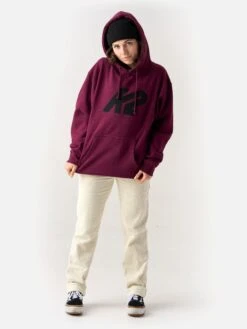 K2 Loud And Proud Hoodie 2023 -Christy sports k2 2223 loudproud hoodie maroon S2217001 2