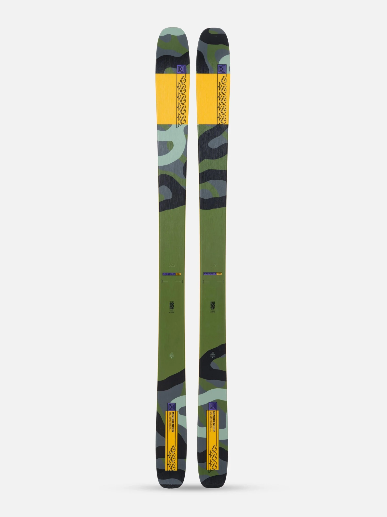 K2 Mindbender 106C Men's Skis 2024 3 K2 Mindbender 106C Men's Skis 2024