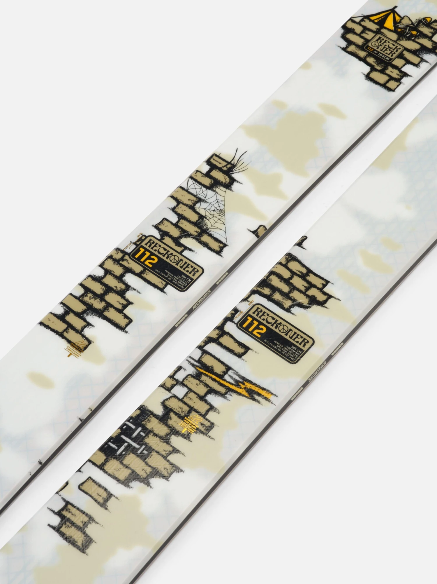 K2 Reckoner 112 Unisex Skis 2024 8 K2 Reckoner 112 Unisex Skis 2024 - Image 6