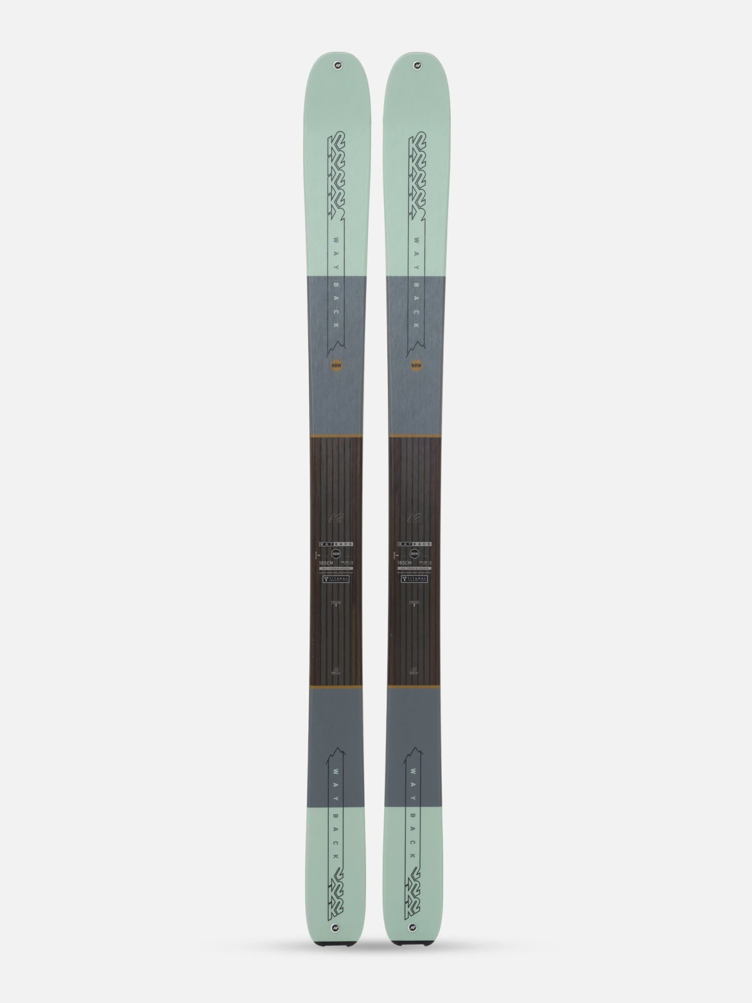 K2 Wayback 98 Women's Skis 2024 3 K2 Wayback 98 Women's Skis 2024