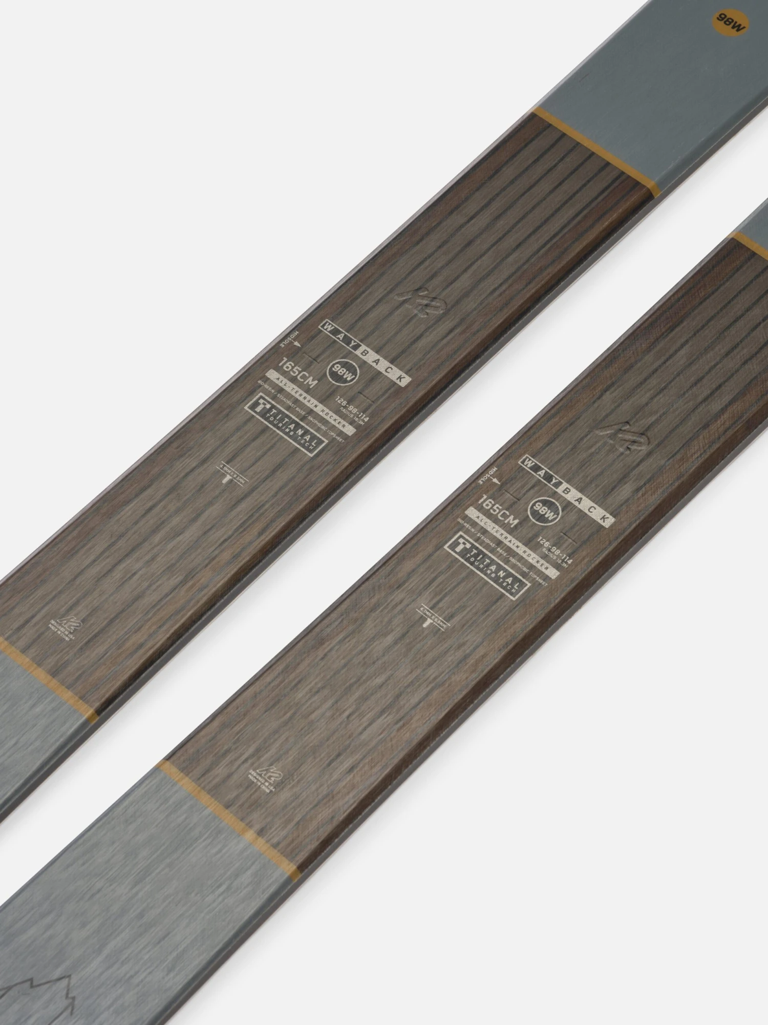 K2 Wayback 98 Women's Skis 2024 8 K2 Wayback 98 Women's Skis 2024 - Image 6